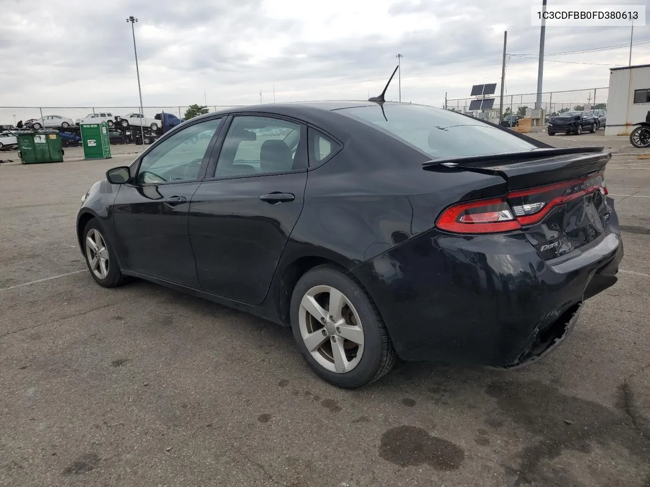 2015 Dodge Dart Sxt VIN: 1C3CDFBB0FD380613 Lot: 55549593