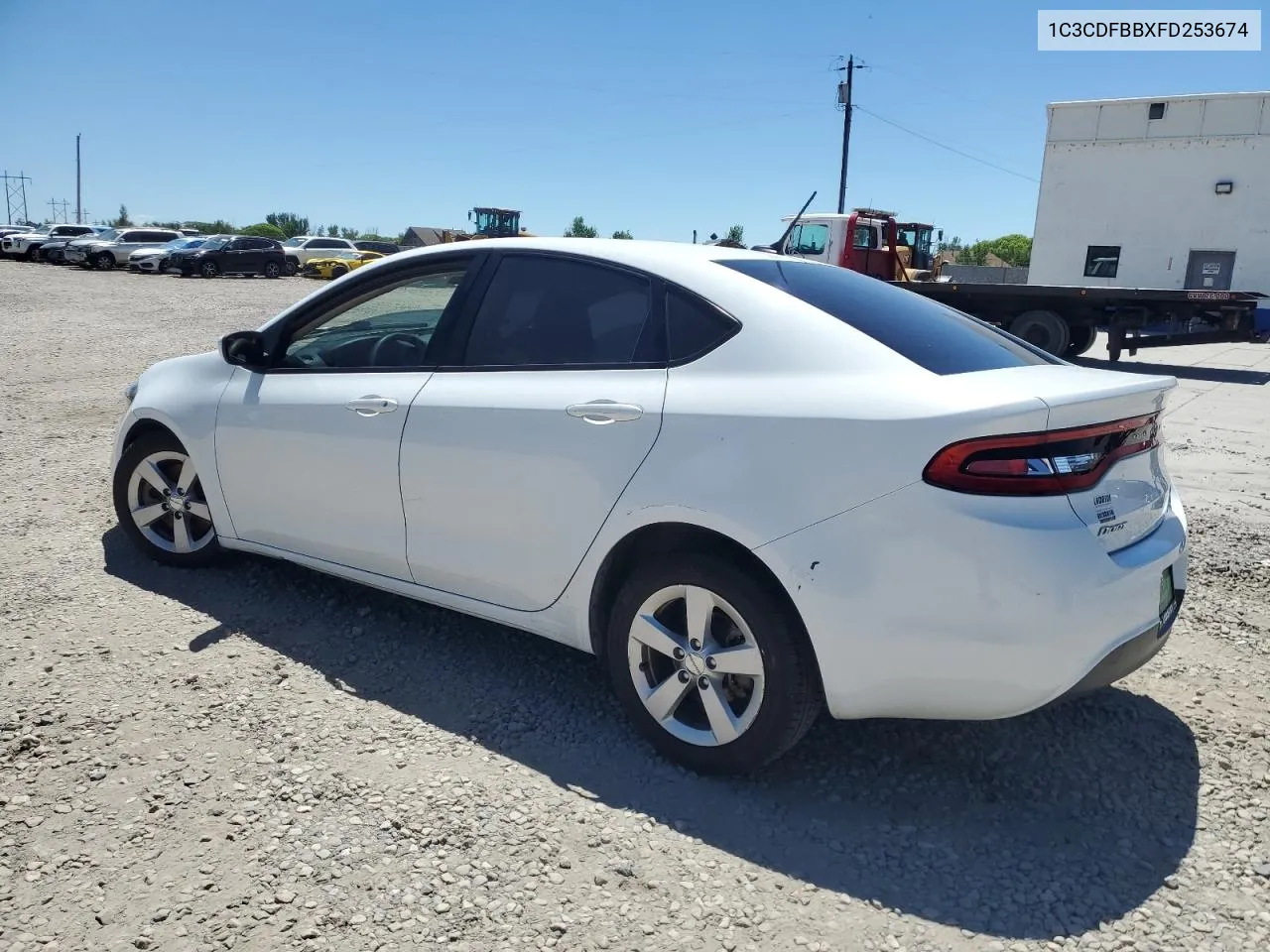 2015 Dodge Dart Sxt VIN: 1C3CDFBBXFD253674 Lot: 57150324