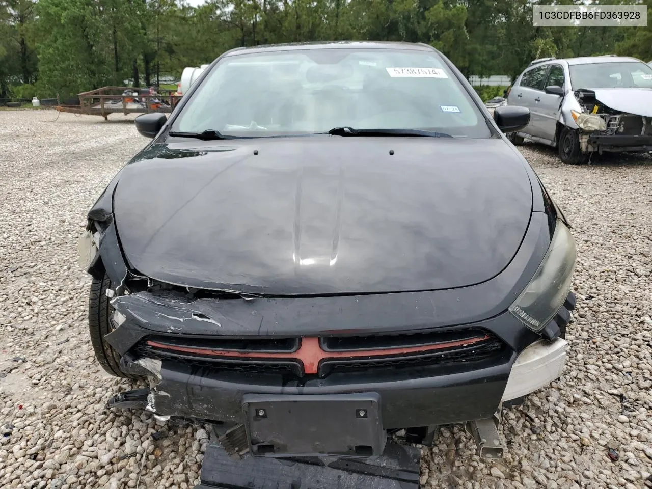 1C3CDFBB6FD363928 2015 Dodge Dart Sxt