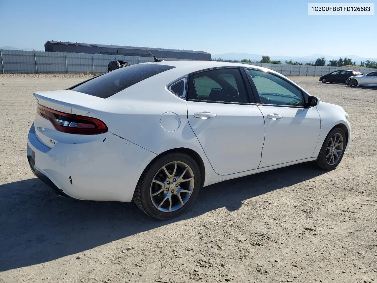 1C3CDFBB1FD126683 2015 Dodge Dart Sxt