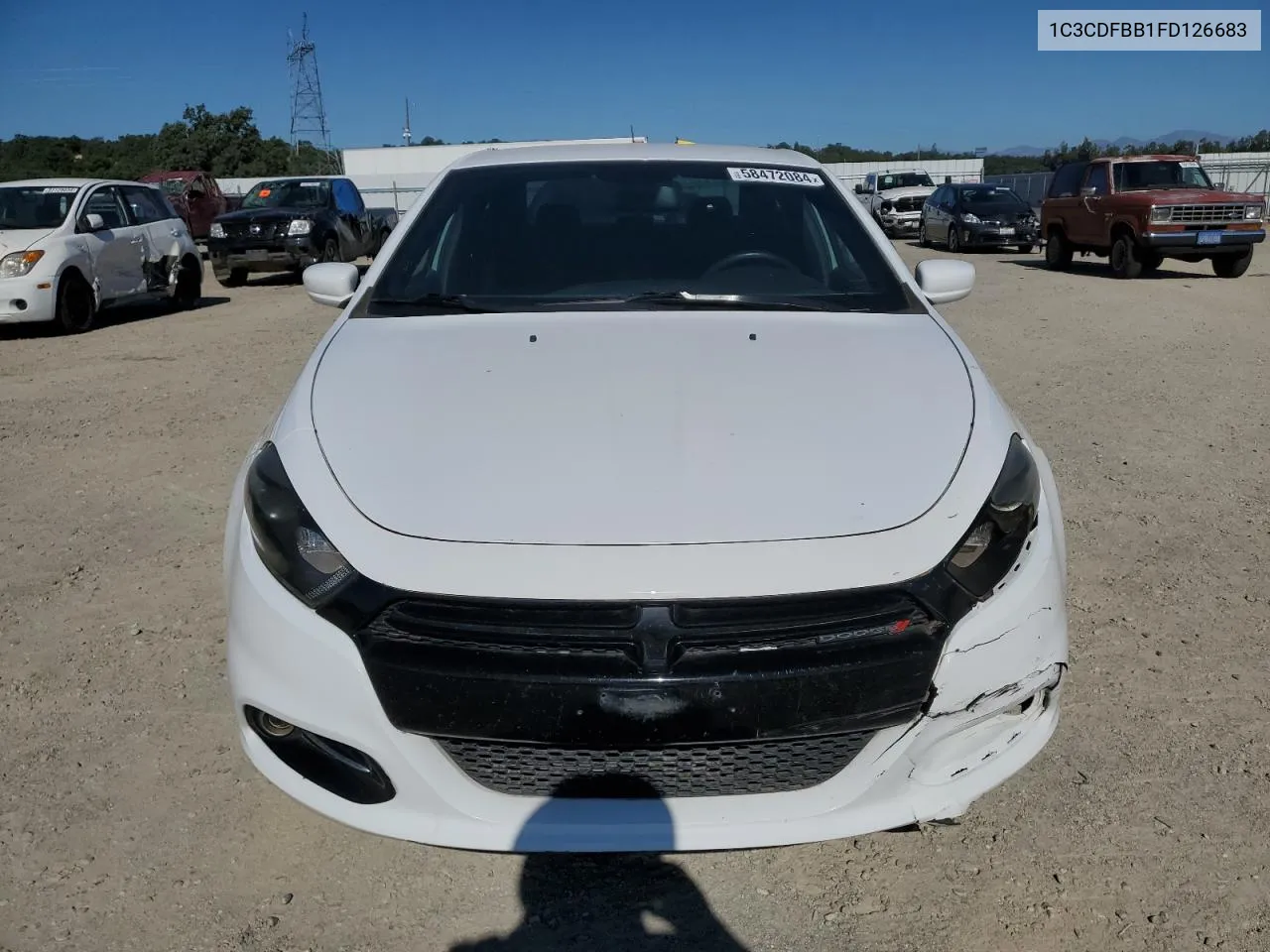 1C3CDFBB1FD126683 2015 Dodge Dart Sxt