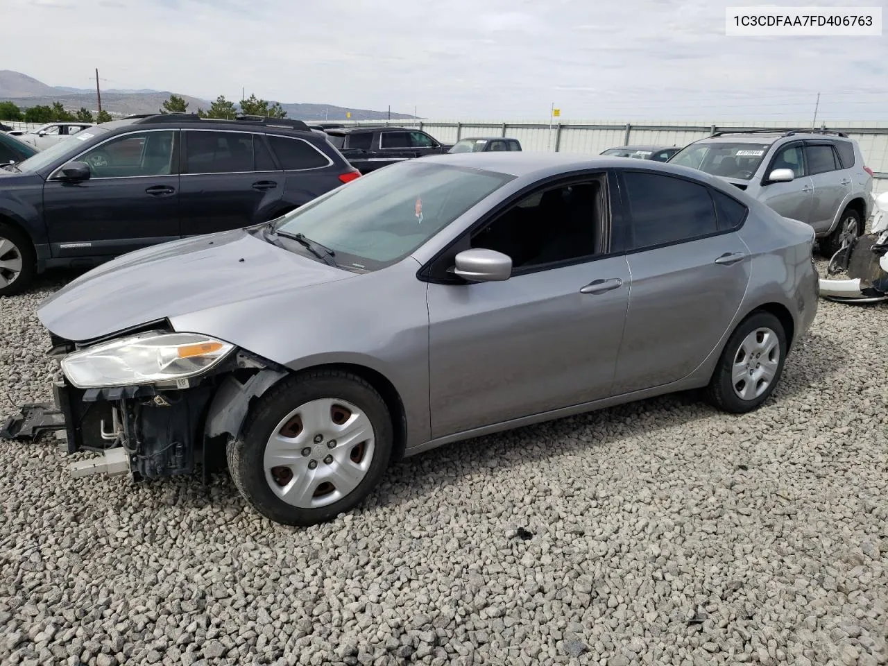 2015 Dodge Dart Se VIN: 1C3CDFAA7FD406763 Lot: 59726894