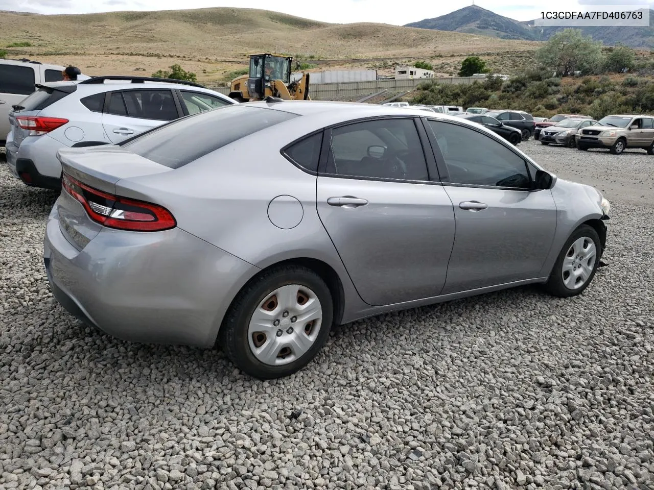 2015 Dodge Dart Se VIN: 1C3CDFAA7FD406763 Lot: 59726894