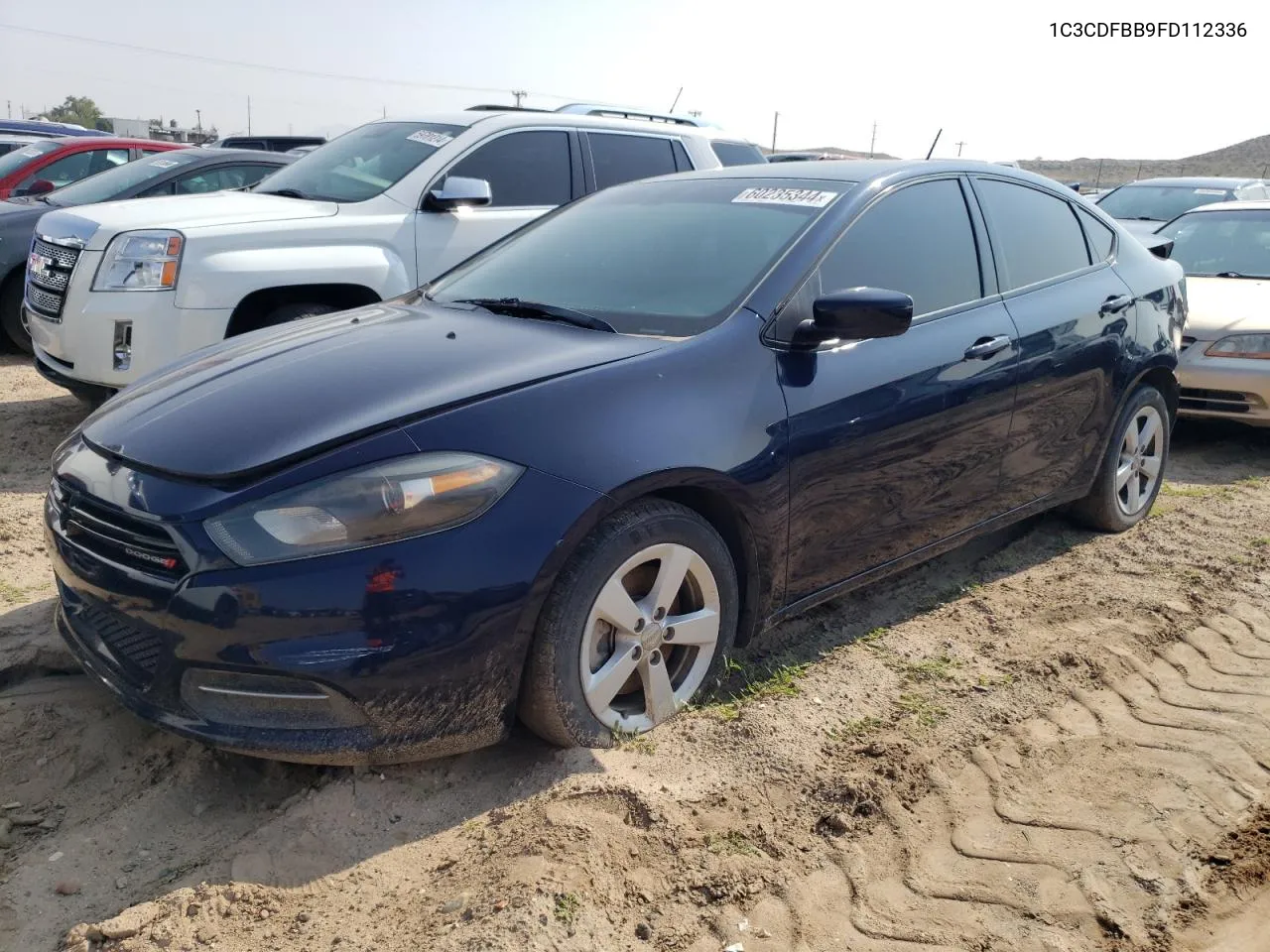 2015 Dodge Dart Sxt VIN: 1C3CDFBB9FD112336 Lot: 60235344