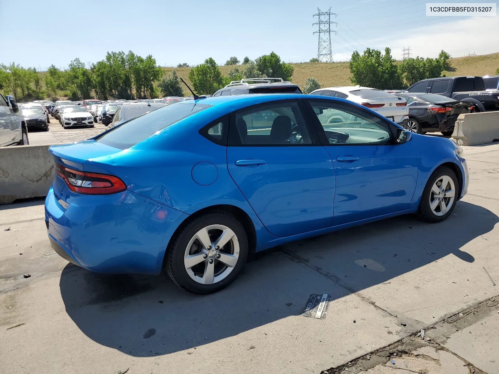 1C3CDFBB5FD315207 2015 Dodge Dart Sxt