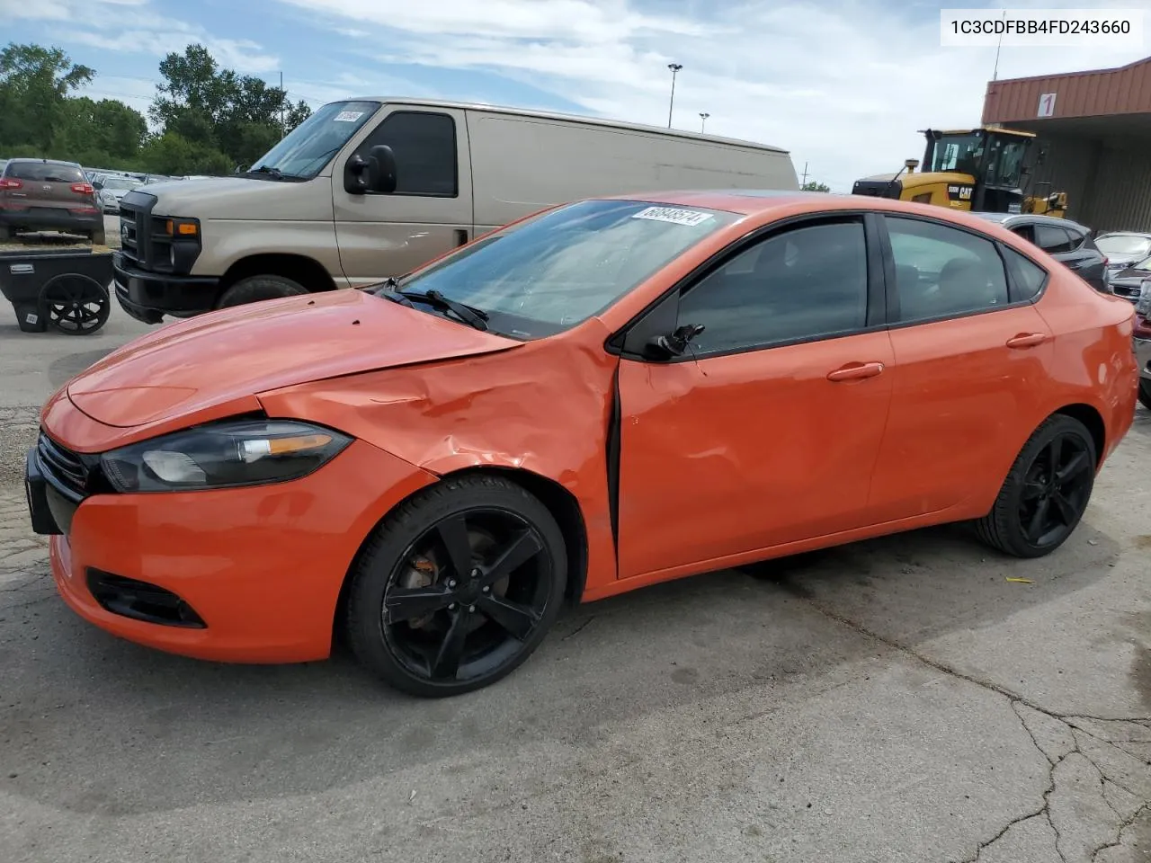 1C3CDFBB4FD243660 2015 Dodge Dart Sxt