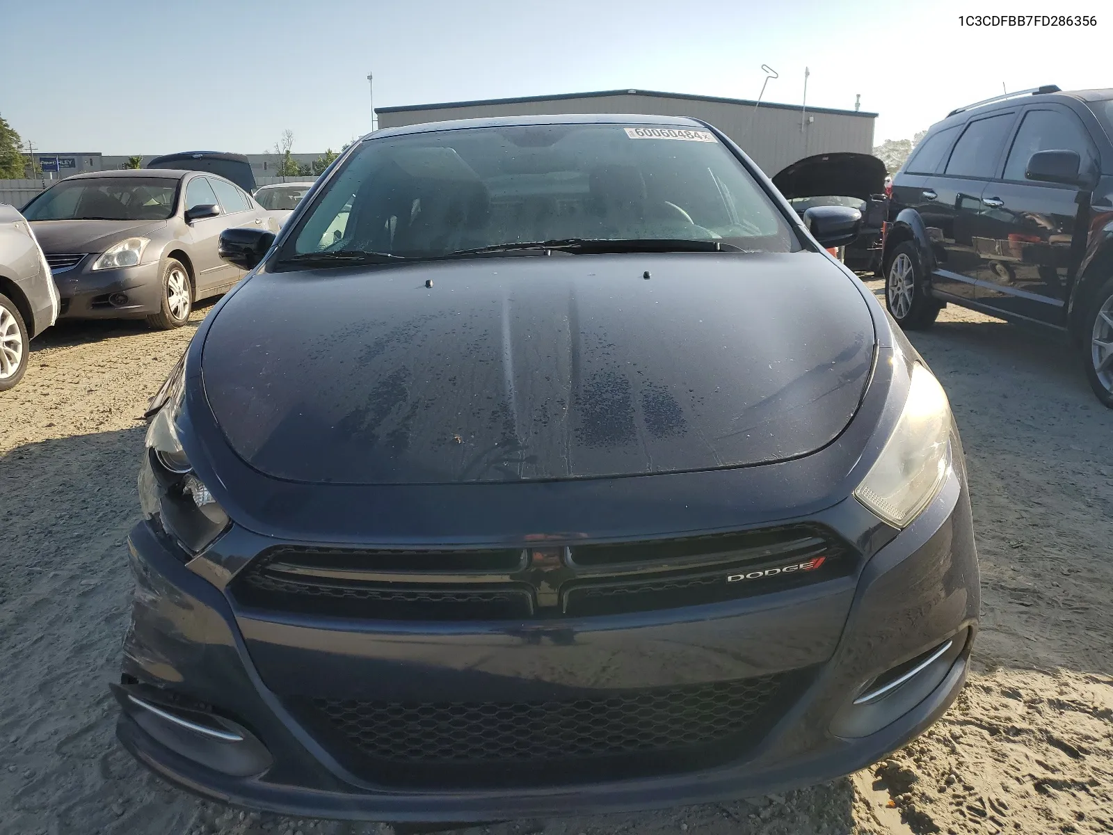 2015 Dodge Dart Sxt VIN: 1C3CDFBB7FD286356 Lot: 60850664