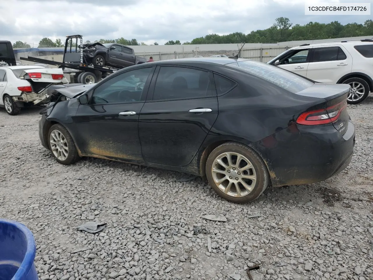 2015 Dodge Dart Limited VIN: 1C3CDFCB4FD174726 Lot: 61413844