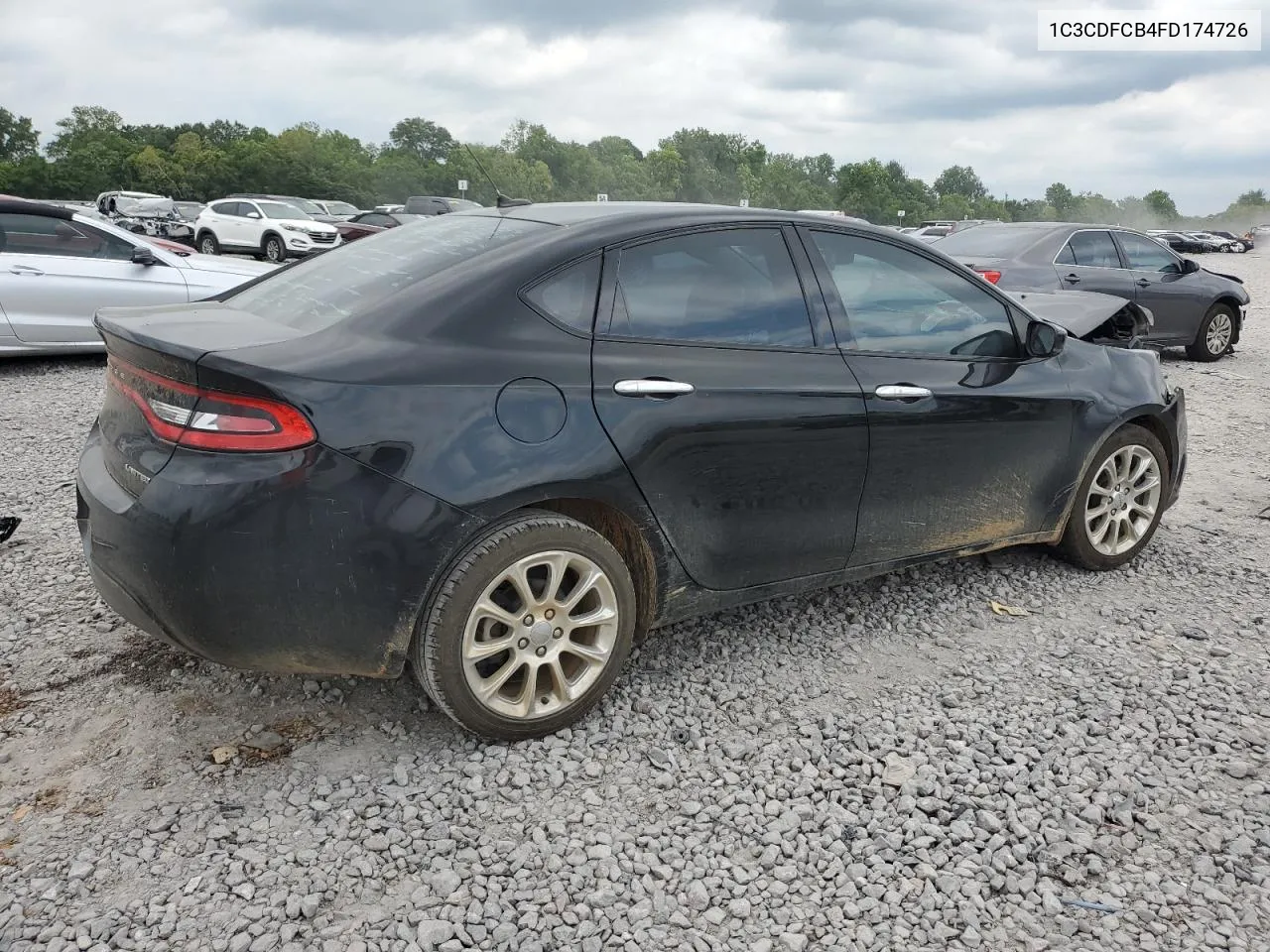 2015 Dodge Dart Limited VIN: 1C3CDFCB4FD174726 Lot: 61413844