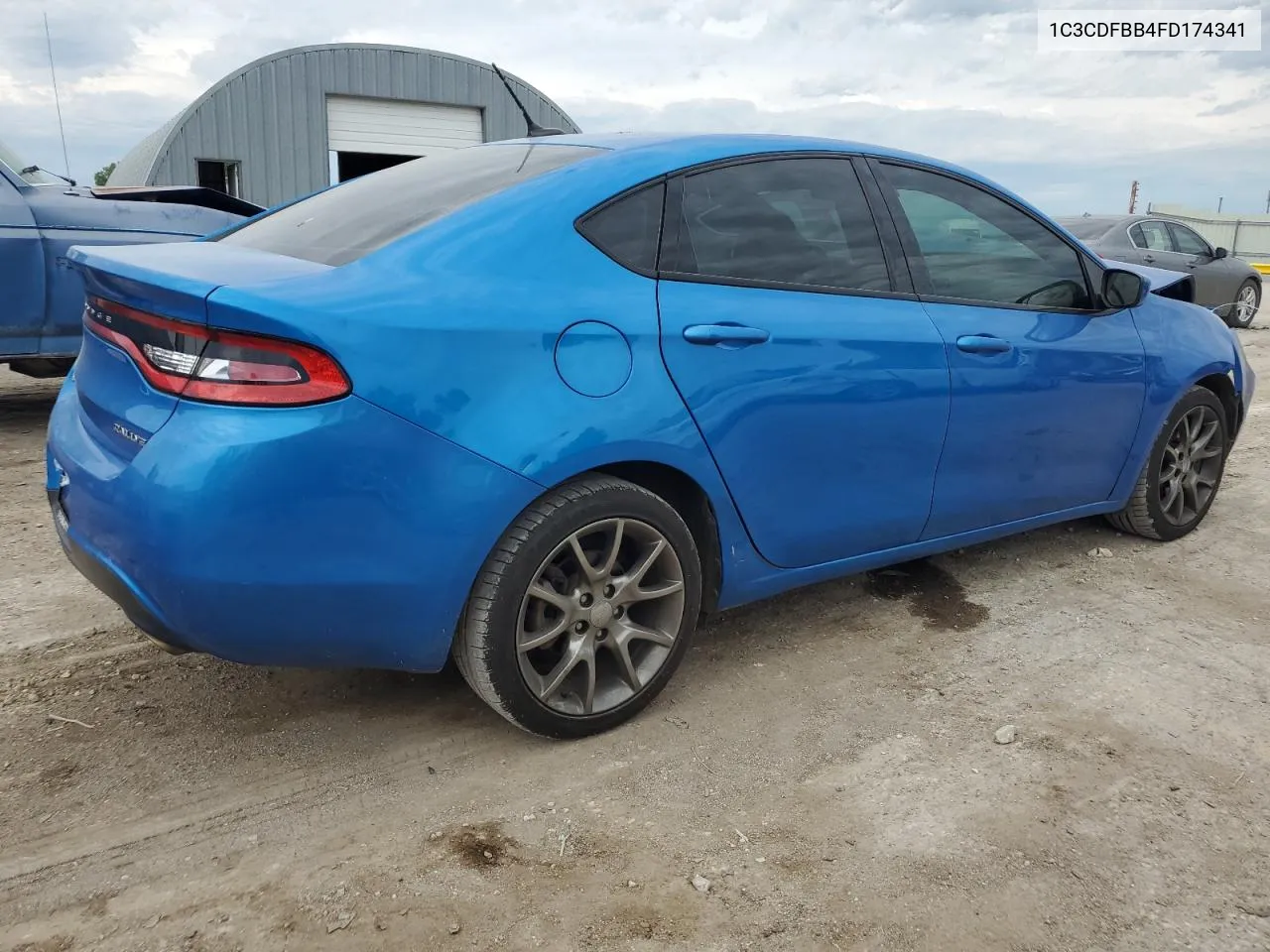 1C3CDFBB4FD174341 2015 Dodge Dart Sxt