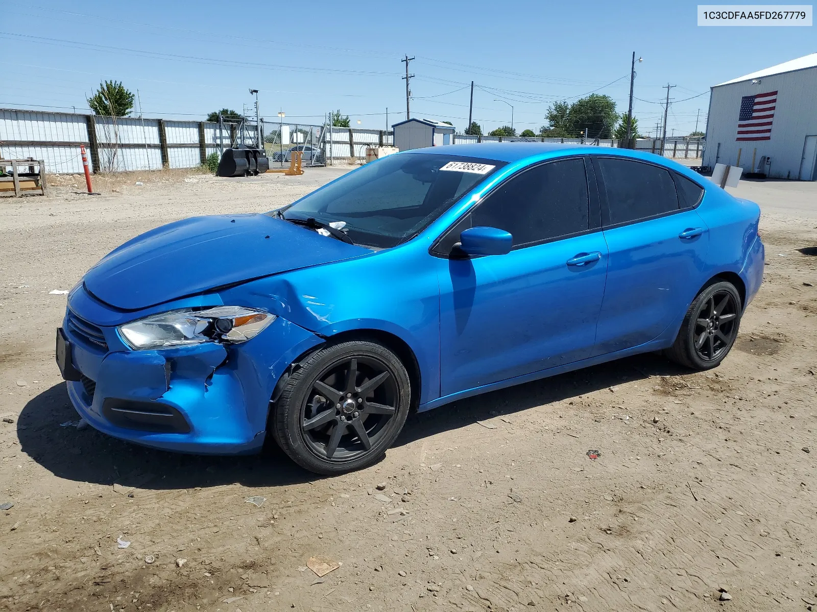 1C3CDFAA5FD267779 2015 Dodge Dart Se