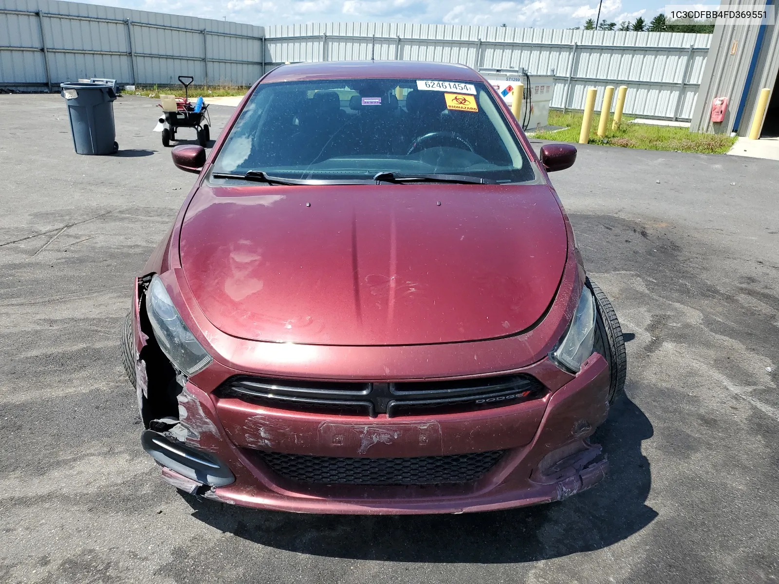 1C3CDFBB4FD369551 2015 Dodge Dart Sxt