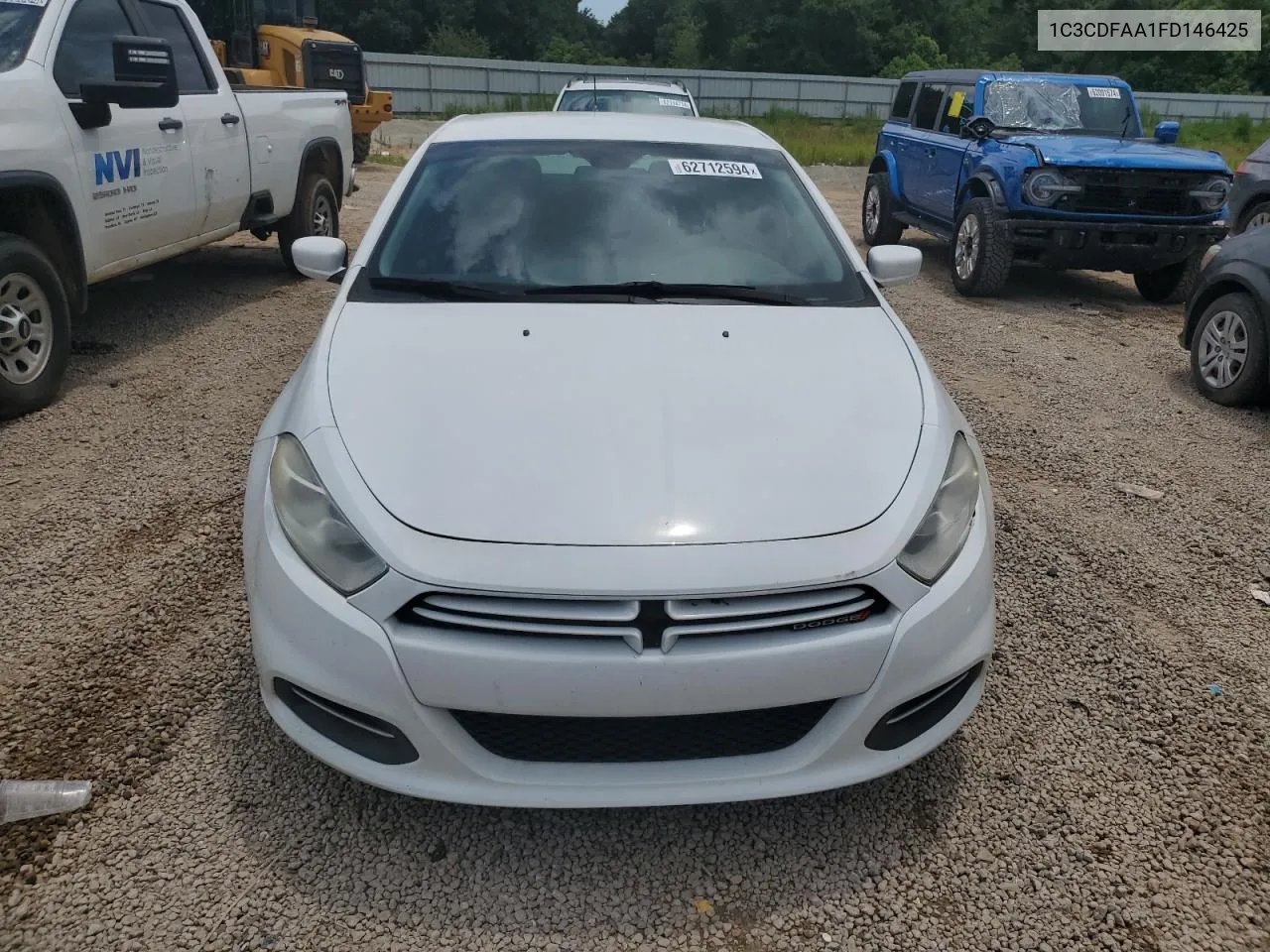 2015 Dodge Dart Se VIN: 1C3CDFAA1FD146425 Lot: 62712594