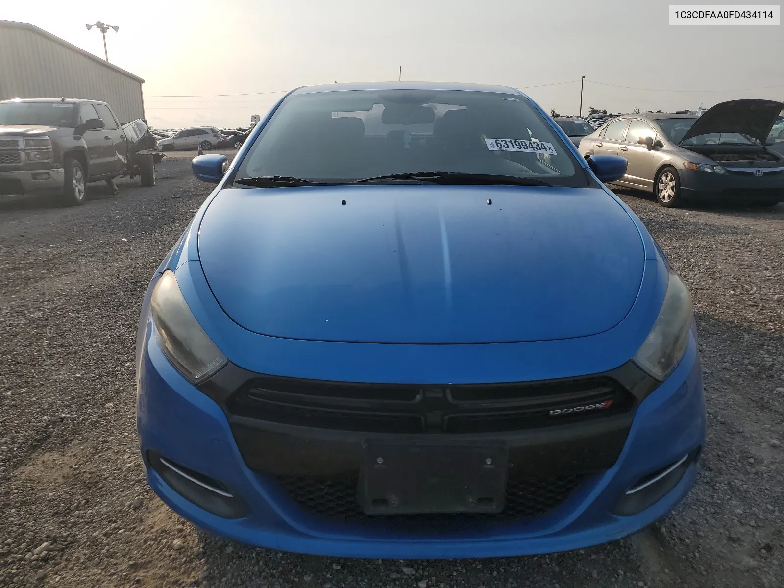 1C3CDFAA0FD434114 2015 Dodge Dart Se