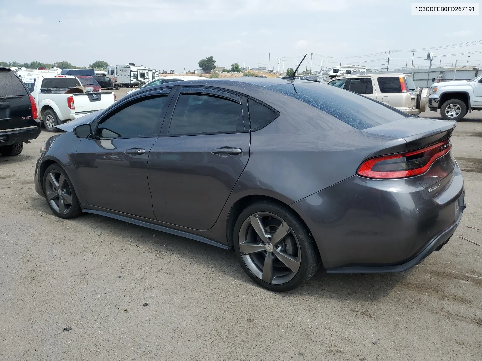 1C3CDFEB0FD267191 2015 Dodge Dart Gt