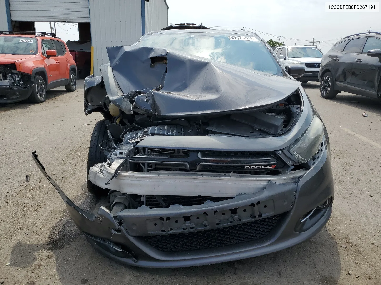 1C3CDFEB0FD267191 2015 Dodge Dart Gt