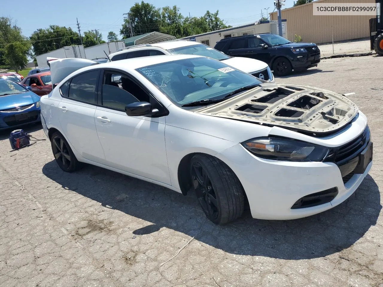 2015 Dodge Dart Sxt VIN: 1C3CDFBB8FD299097 Lot: 65496664