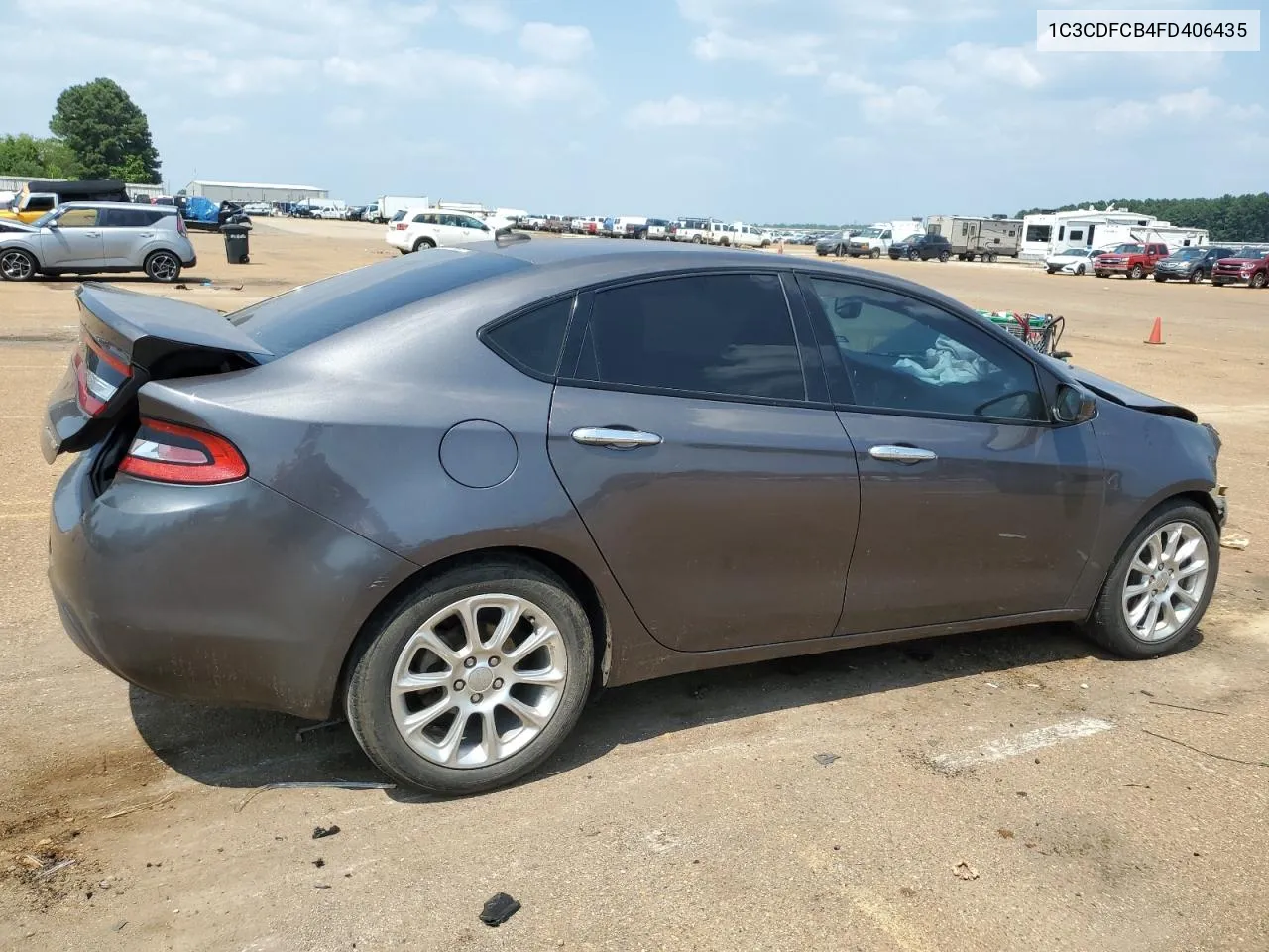 2015 Dodge Dart Limited VIN: 1C3CDFCB4FD406435 Lot: 66368554