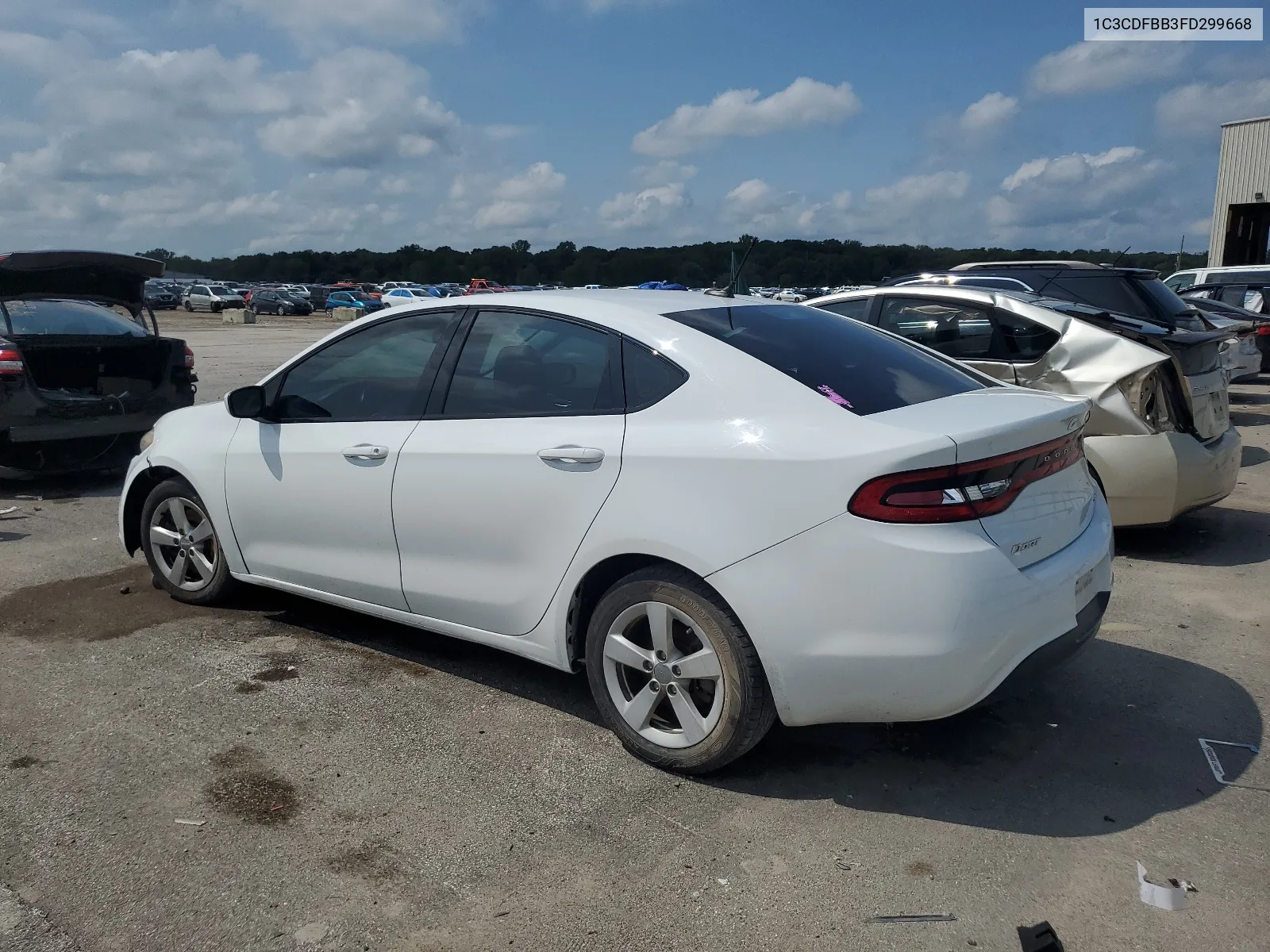 2015 Dodge Dart Sxt VIN: 1C3CDFBB3FD299668 Lot: 66806574