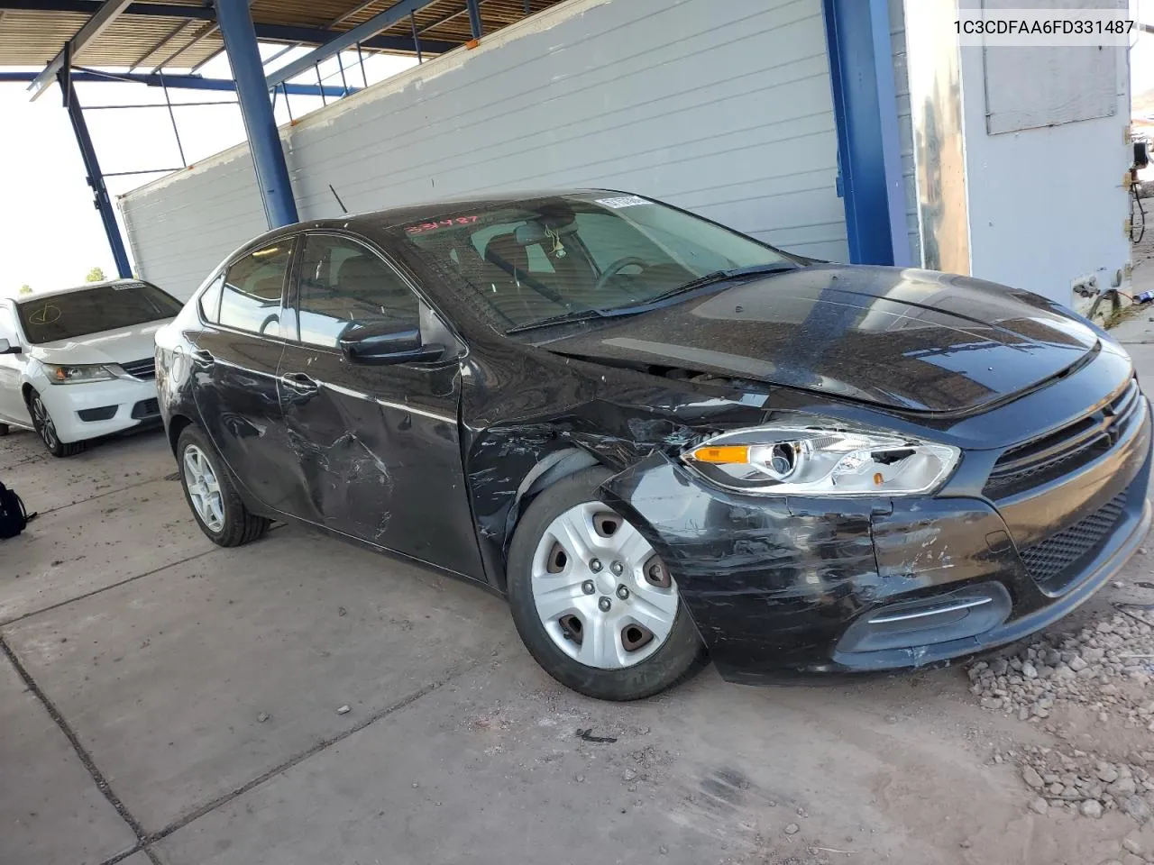 1C3CDFAA6FD331487 2015 Dodge Dart Se