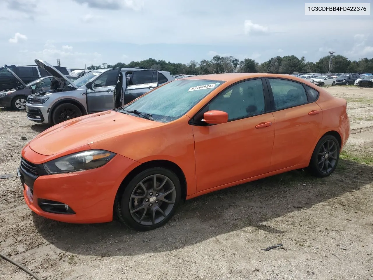 1C3CDFBB4FD422376 2015 Dodge Dart Sxt