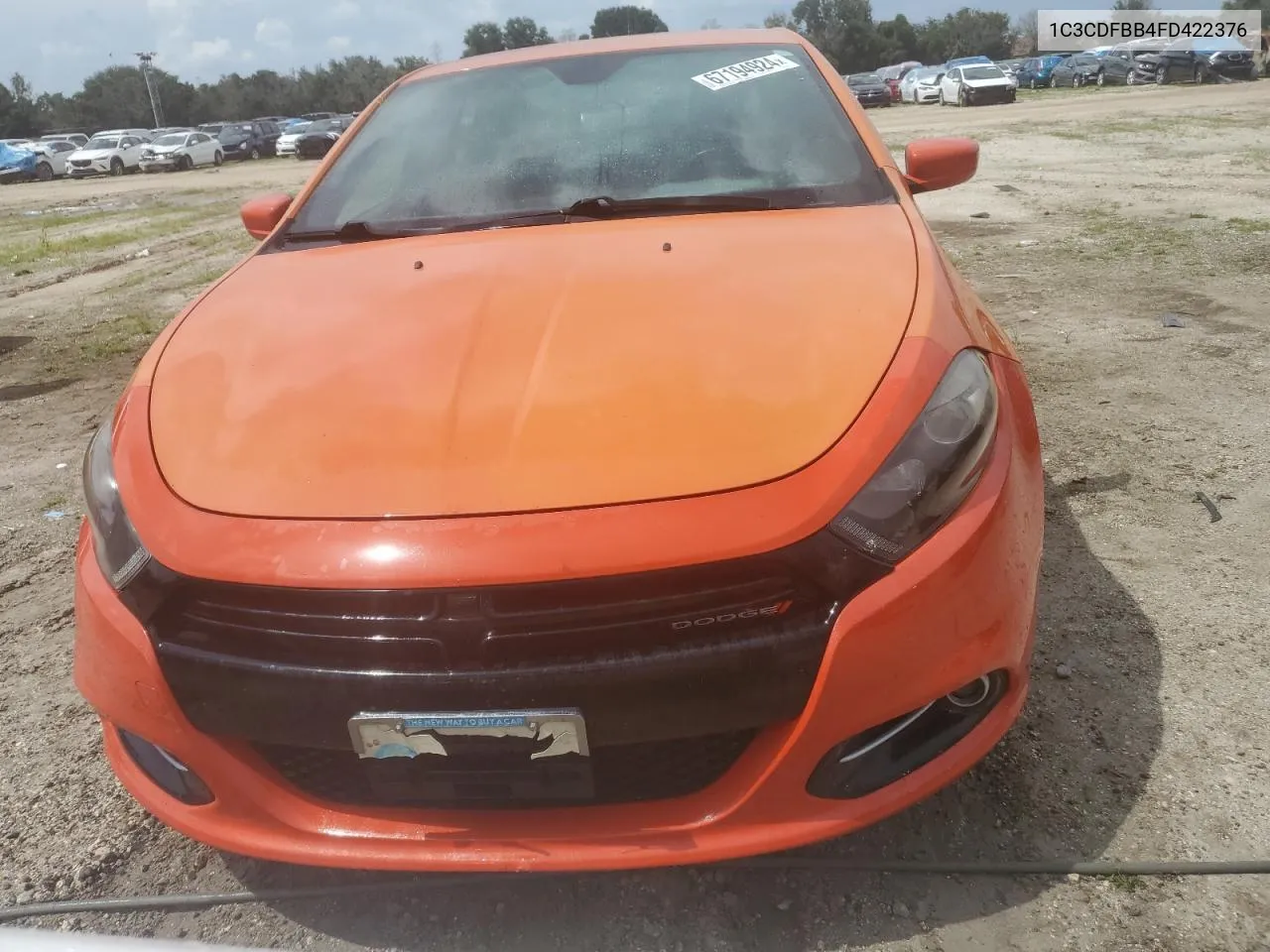 1C3CDFBB4FD422376 2015 Dodge Dart Sxt