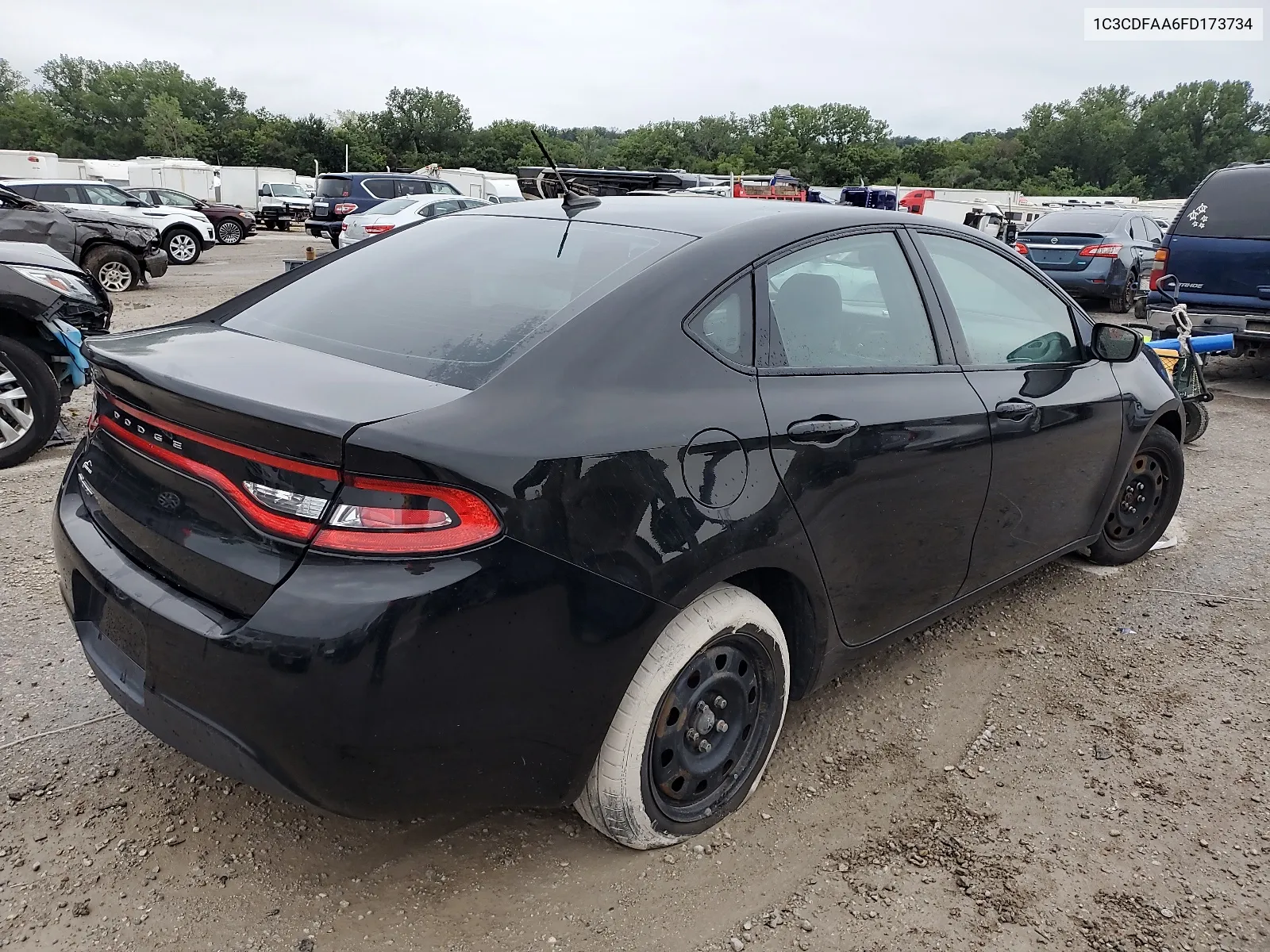 2015 Dodge Dart Se VIN: 1C3CDFAA6FD173734 Lot: 67318104