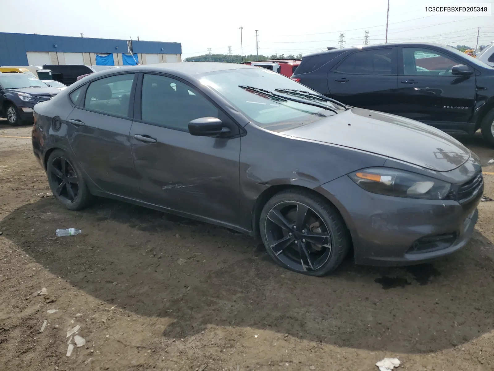 2015 Dodge Dart Sxt VIN: 1C3CDFBBXFD205348 Lot: 67332254