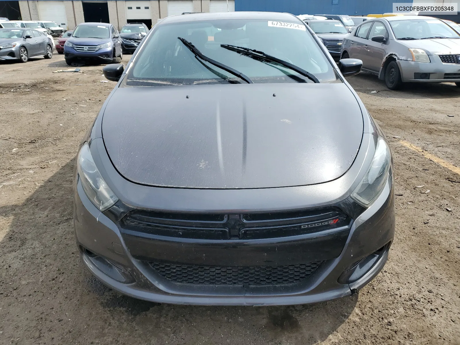 1C3CDFBBXFD205348 2015 Dodge Dart Sxt