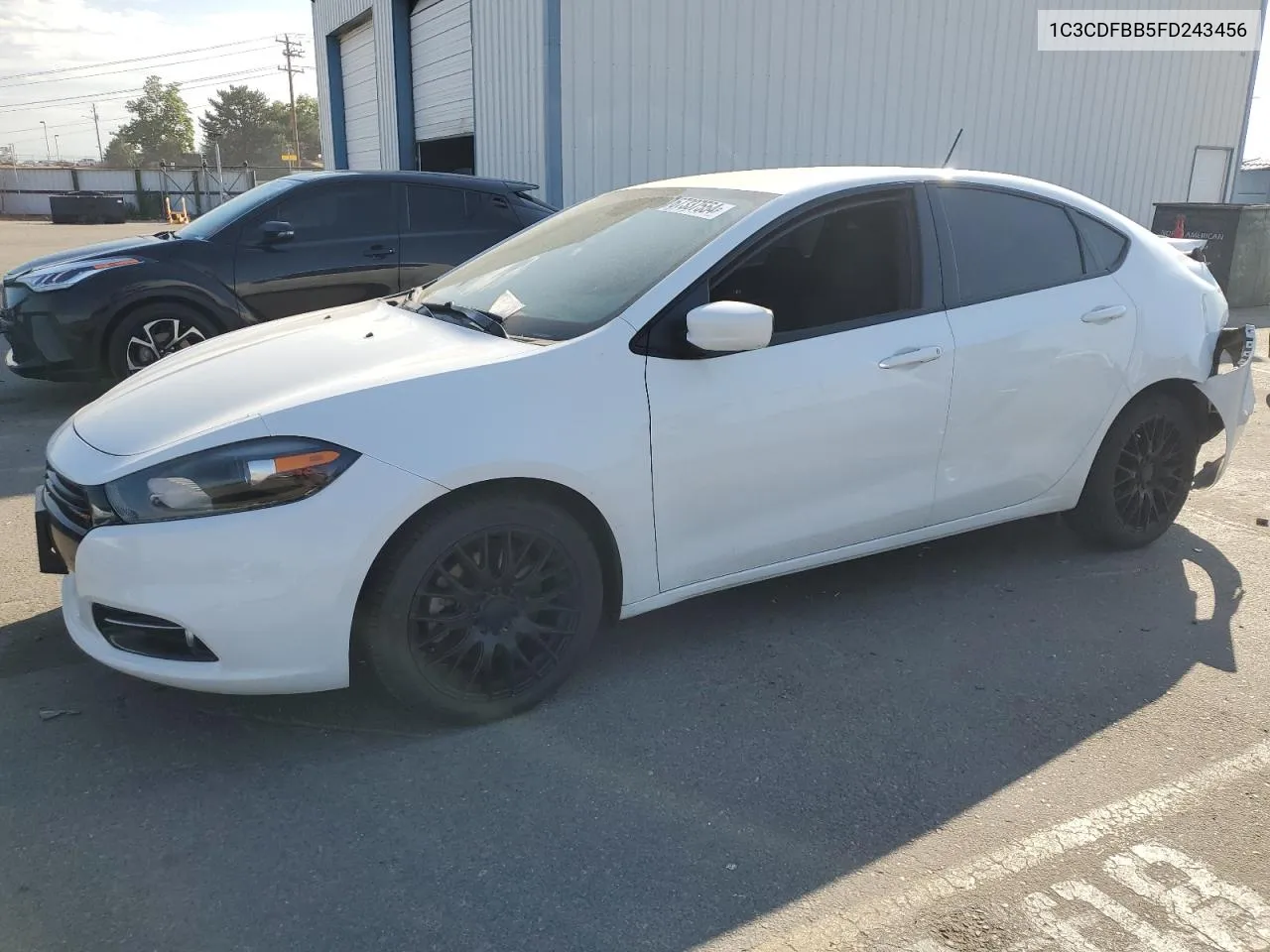 2015 Dodge Dart Sxt VIN: 1C3CDFBB5FD243456 Lot: 67337554