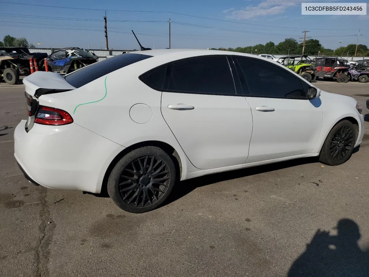 1C3CDFBB5FD243456 2015 Dodge Dart Sxt