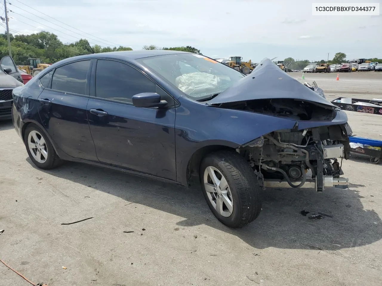 1C3CDFBBXFD344377 2015 Dodge Dart Sxt