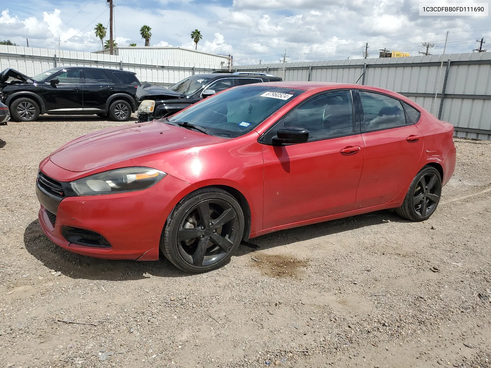 1C3CDFBB0FD111690 2015 Dodge Dart Sxt