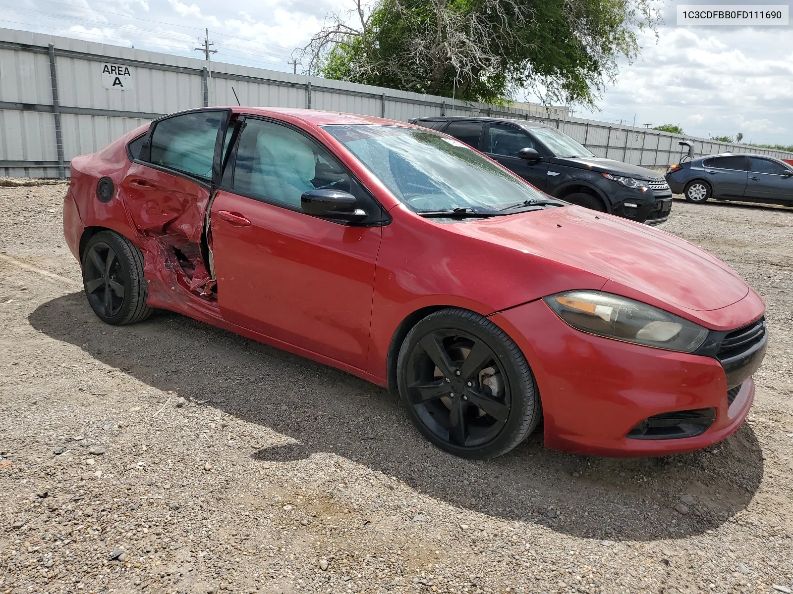 2015 Dodge Dart Sxt VIN: 1C3CDFBB0FD111690 Lot: 67960524