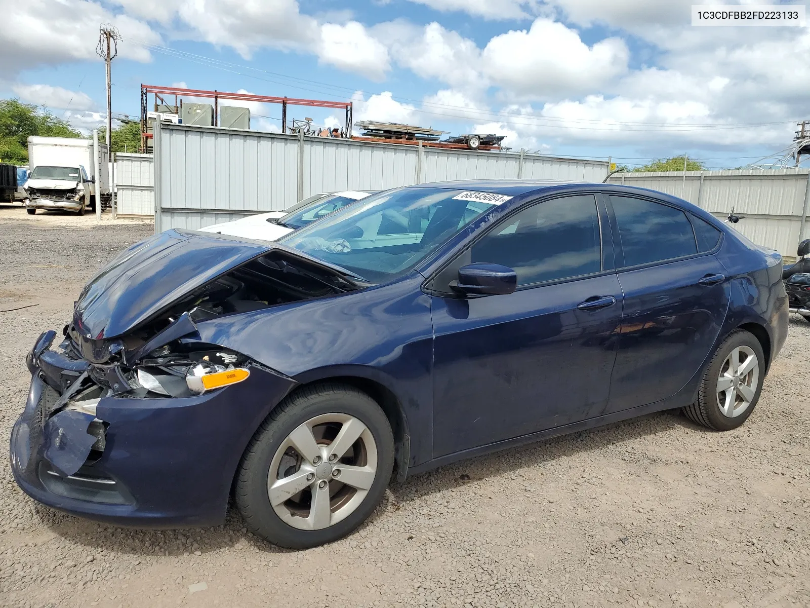 2015 Dodge Dart Sxt VIN: 1C3CDFBB2FD223133 Lot: 68345084