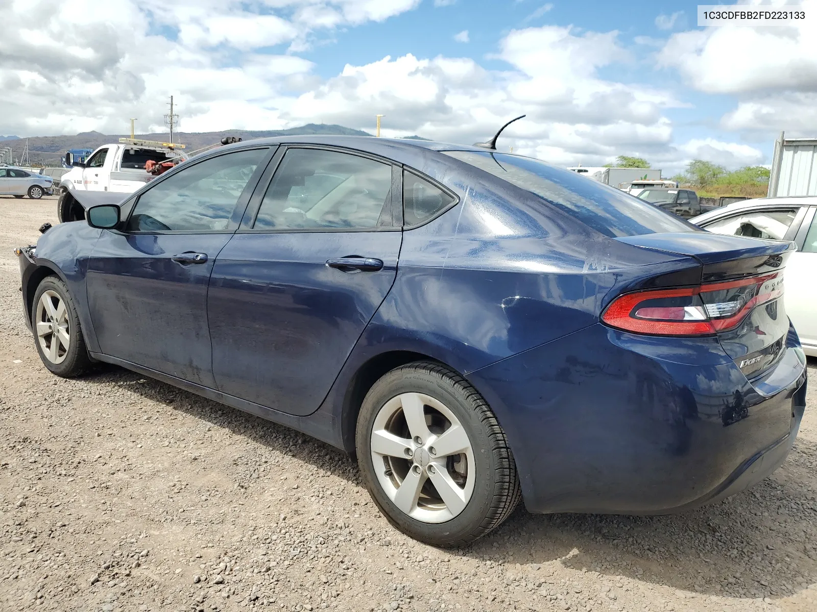 2015 Dodge Dart Sxt VIN: 1C3CDFBB2FD223133 Lot: 68345084