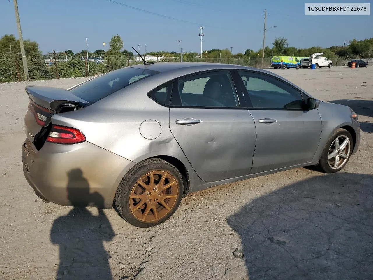 1C3CDFBBXFD122678 2015 Dodge Dart Sxt