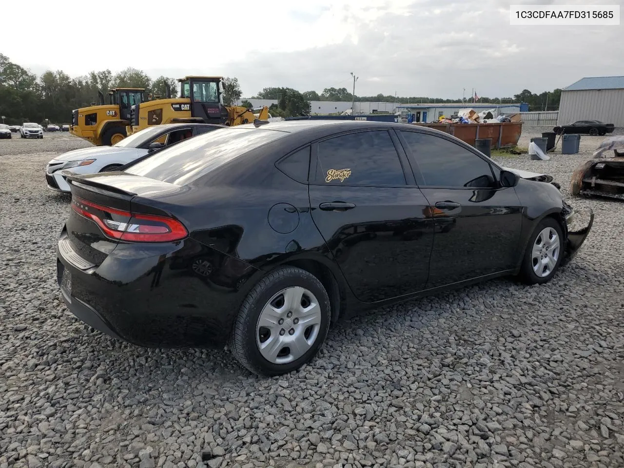 2015 Dodge Dart Se VIN: 1C3CDFAA7FD315685 Lot: 68549454