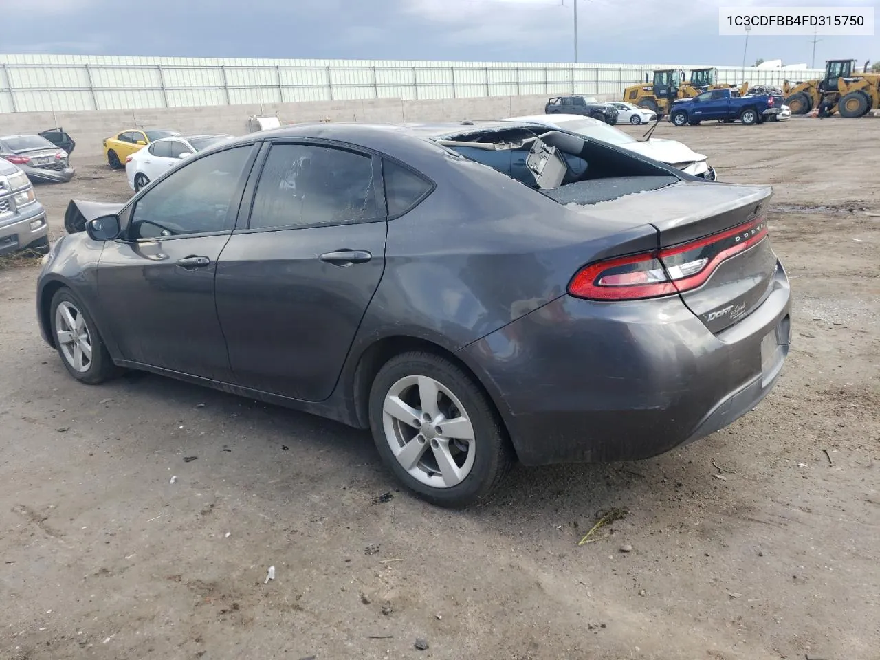 2015 Dodge Dart Sxt VIN: 1C3CDFBB4FD315750 Lot: 69154514