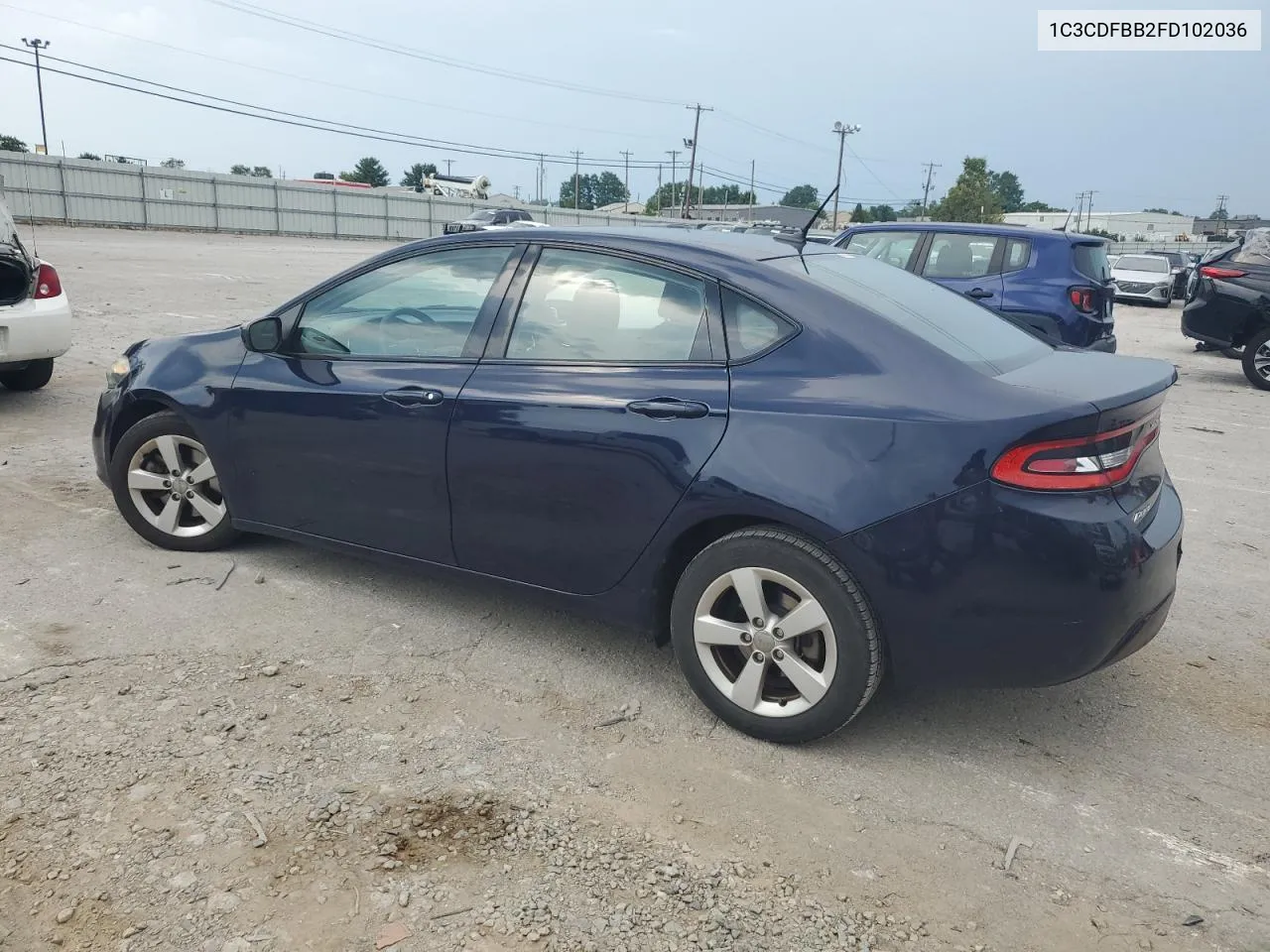 1C3CDFBB2FD102036 2015 Dodge Dart Sxt