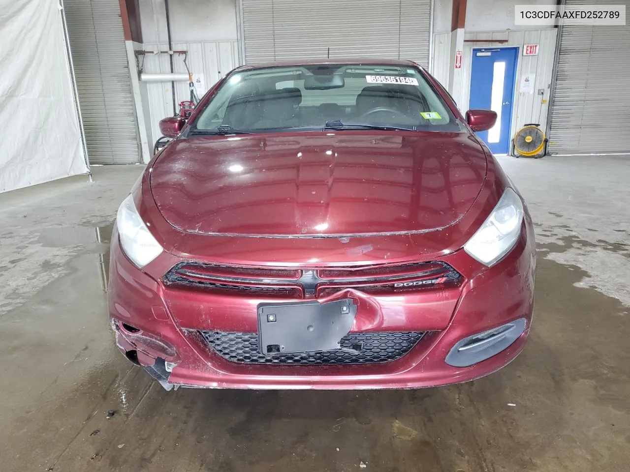 2015 Dodge Dart Se VIN: 1C3CDFAAXFD252789 Lot: 69636194