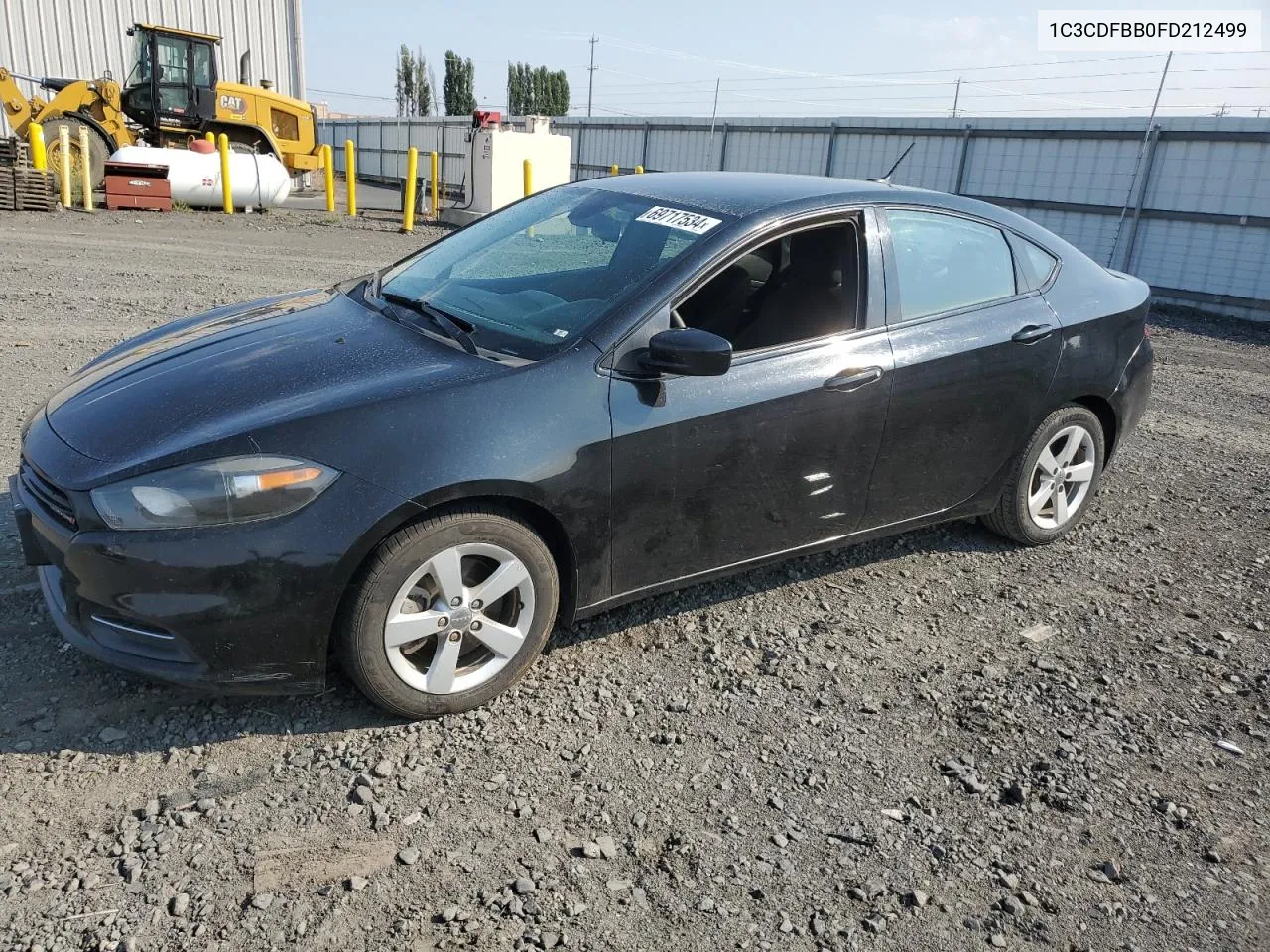 2015 Dodge Dart Sxt VIN: 1C3CDFBB0FD212499 Lot: 69717534