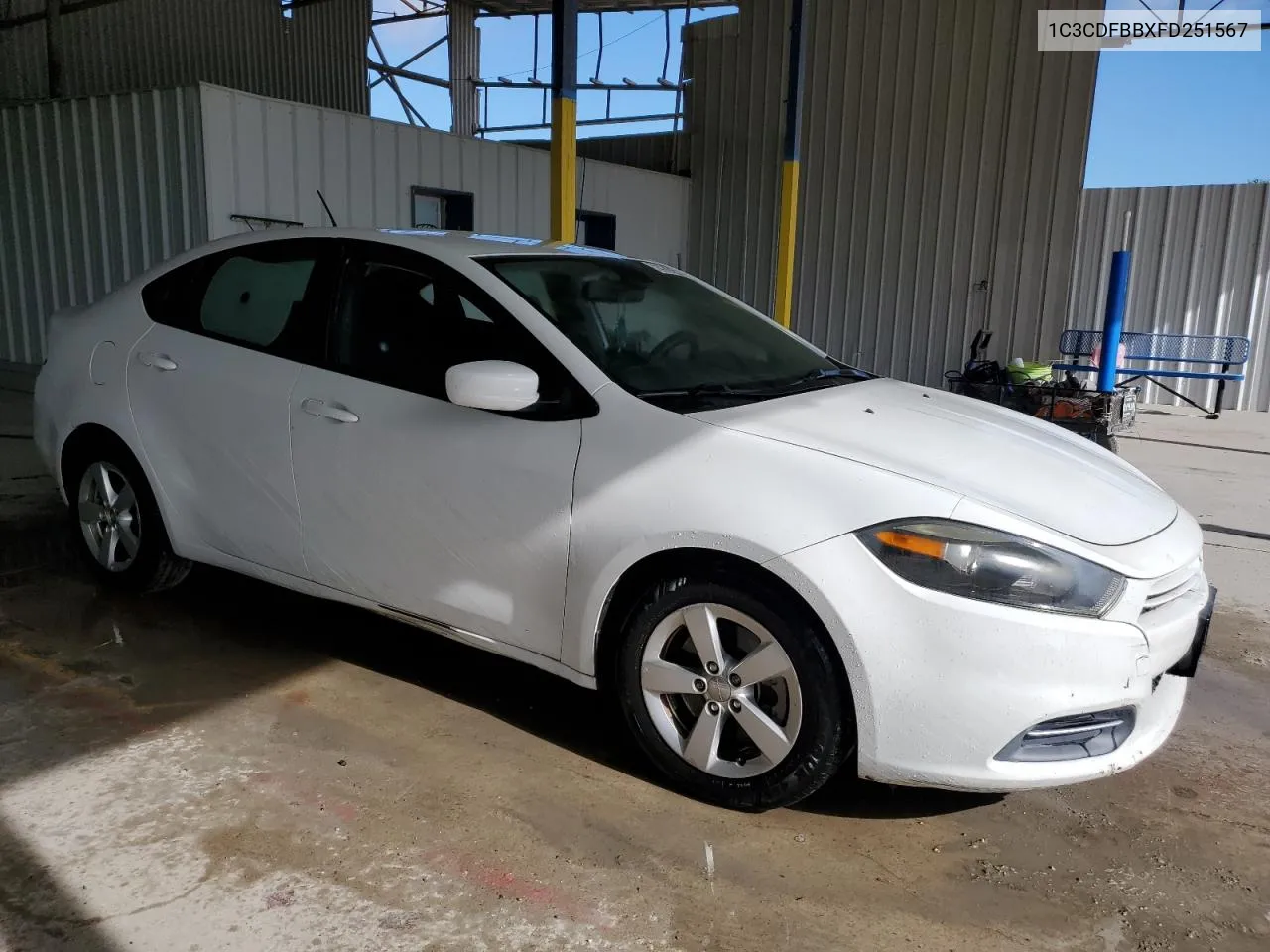 2015 Dodge Dart Sxt VIN: 1C3CDFBBXFD251567 Lot: 69824544