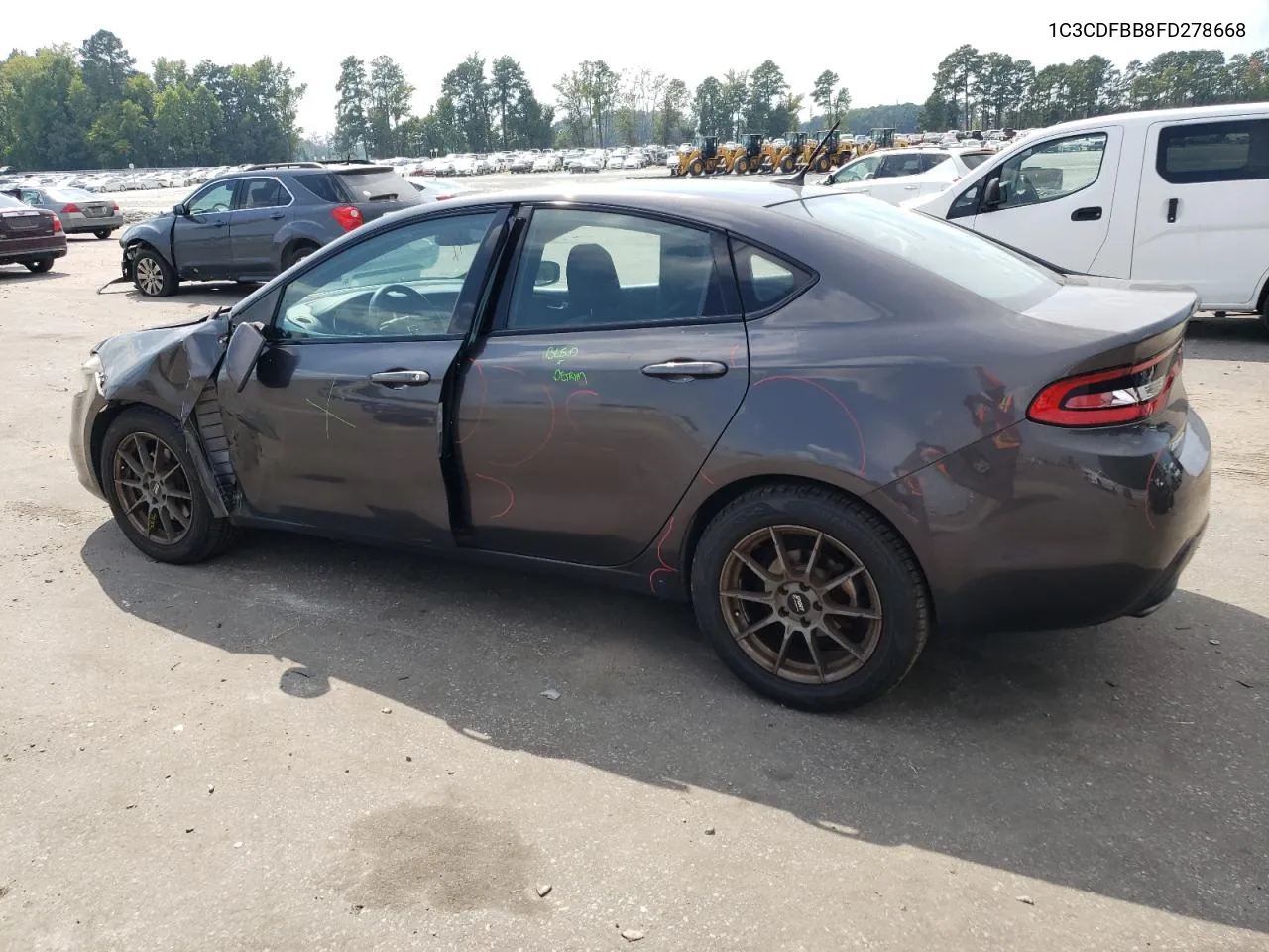 1C3CDFBB8FD278668 2015 Dodge Dart Sxt