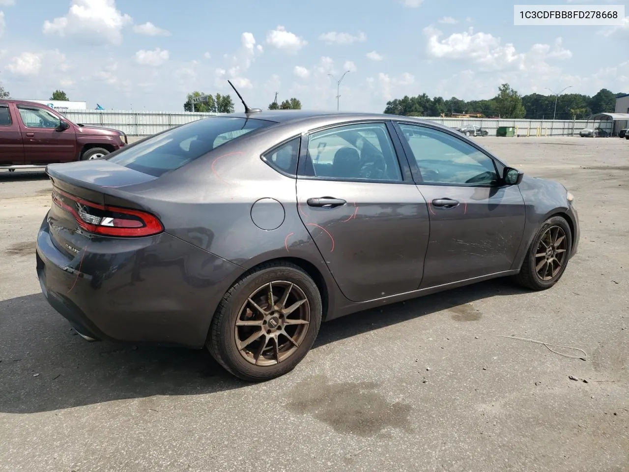 1C3CDFBB8FD278668 2015 Dodge Dart Sxt