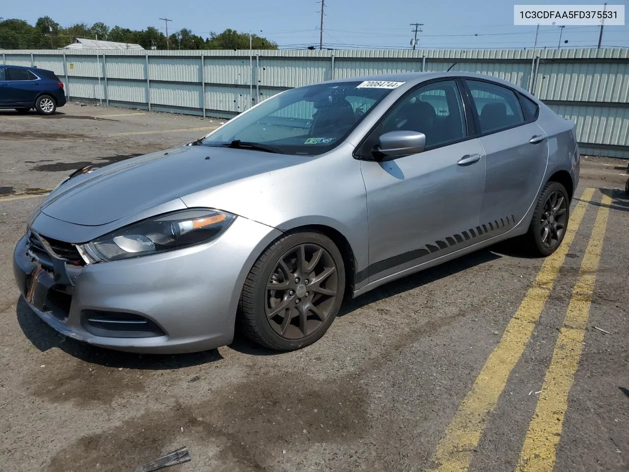 2015 Dodge Dart Se VIN: 1C3CDFAA5FD375531 Lot: 70084744