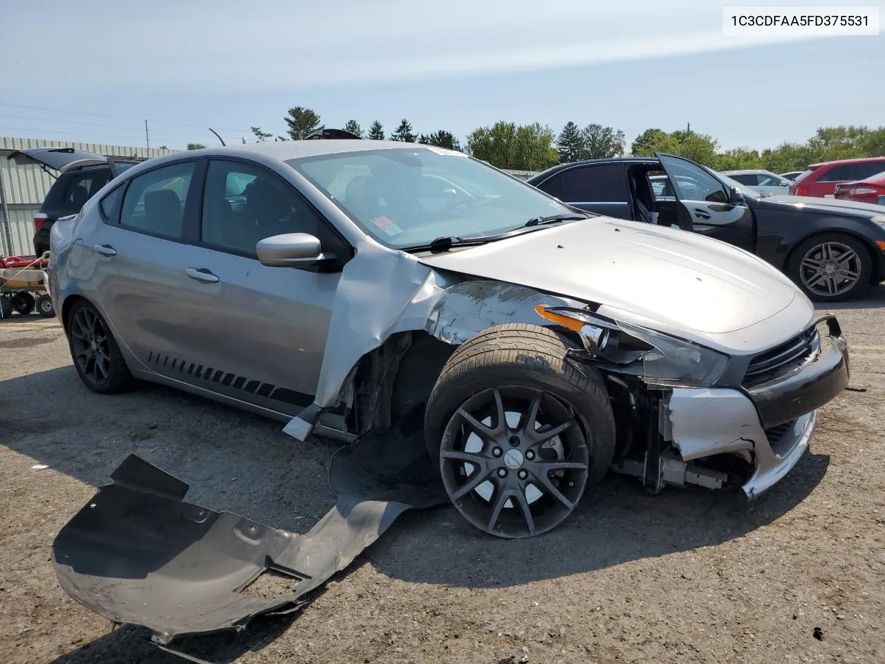 2015 Dodge Dart Se VIN: 1C3CDFAA5FD375531 Lot: 70084744