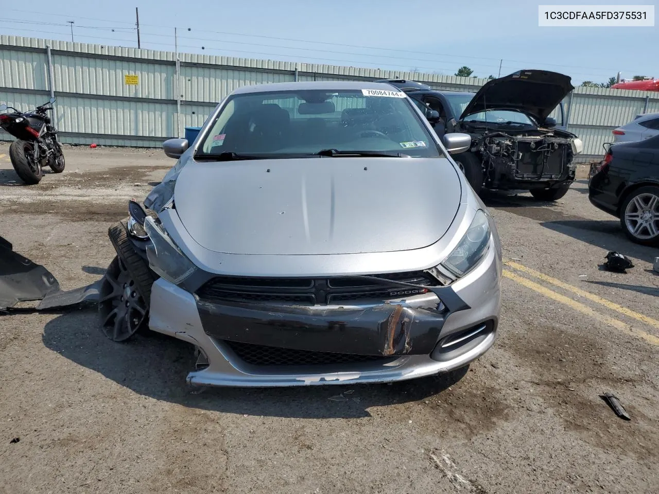 1C3CDFAA5FD375531 2015 Dodge Dart Se