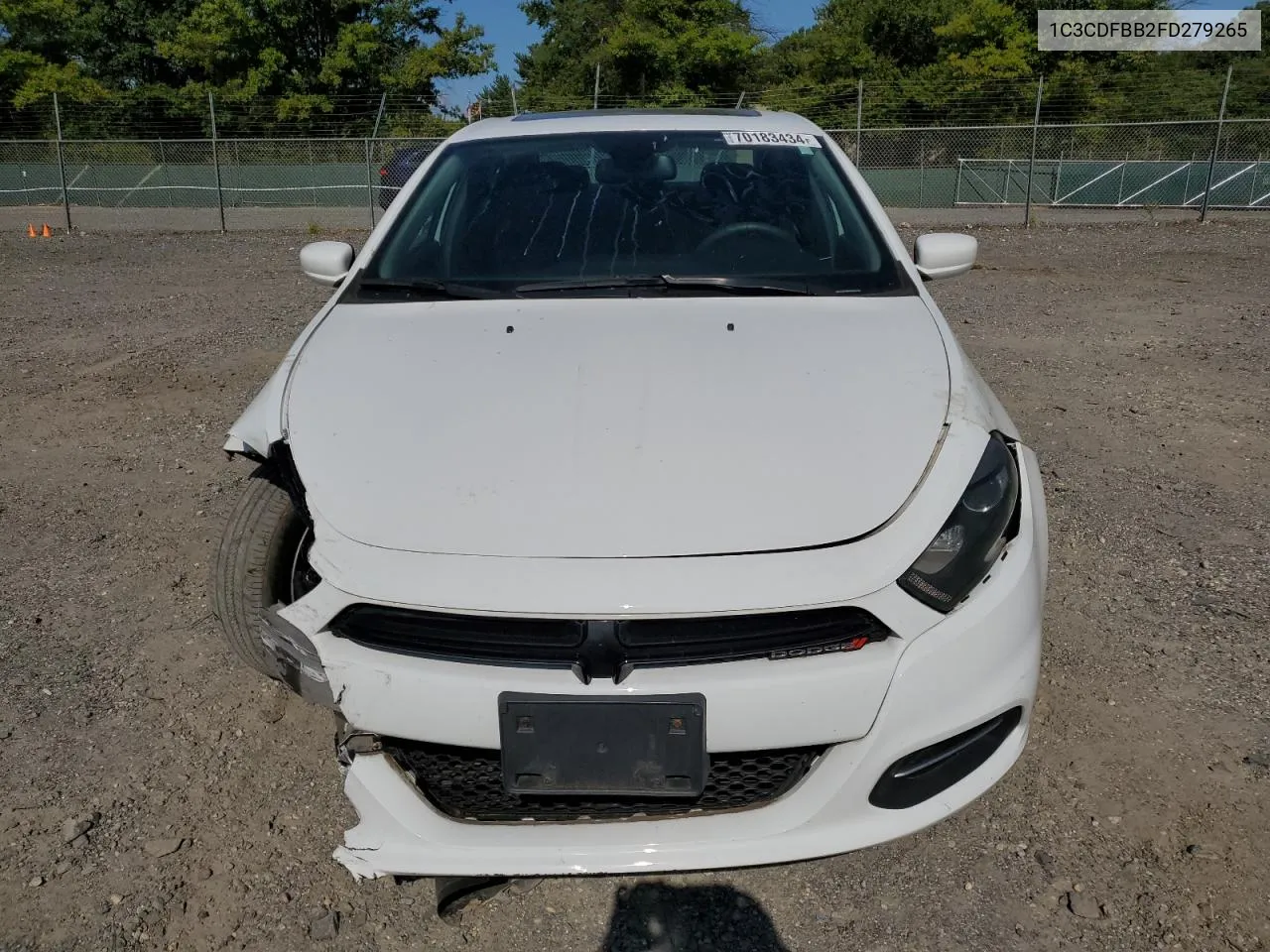 1C3CDFBB2FD279265 2015 Dodge Dart Sxt