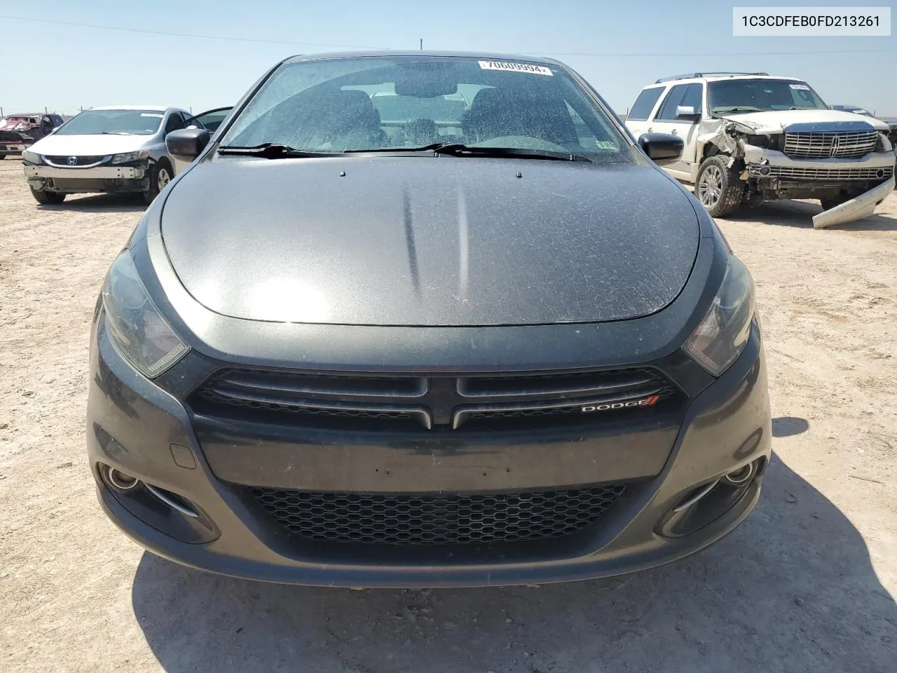 2015 Dodge Dart Gt VIN: 1C3CDFEB0FD213261 Lot: 70609994